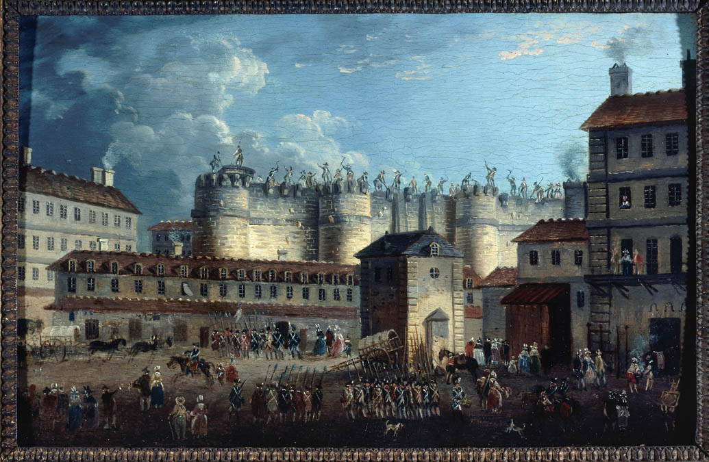 Demolition of the Bastille, July 14, 1789