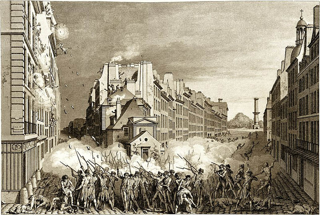 Fusilamiento en el suburbio de Saint-Antoine, el 28 de abril de 1789