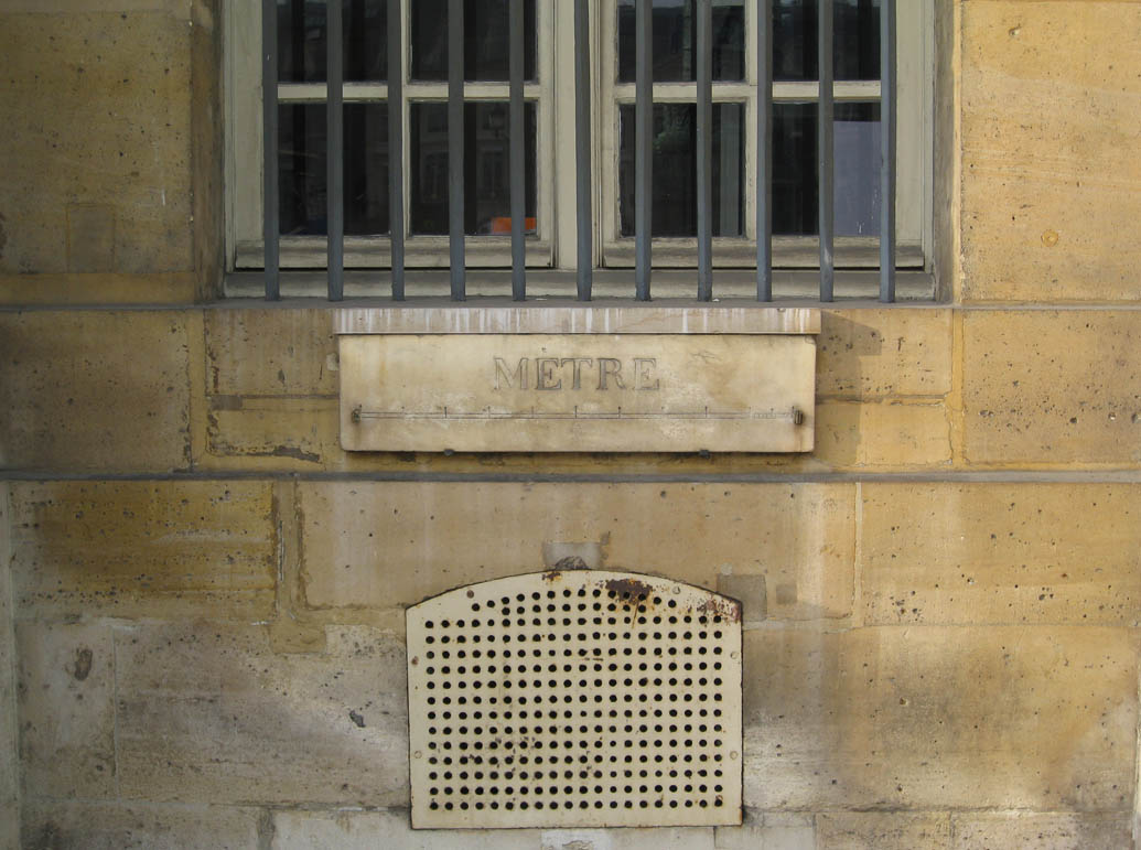 Las dos últimas referencias métricas de París (Plaza Vendôme)