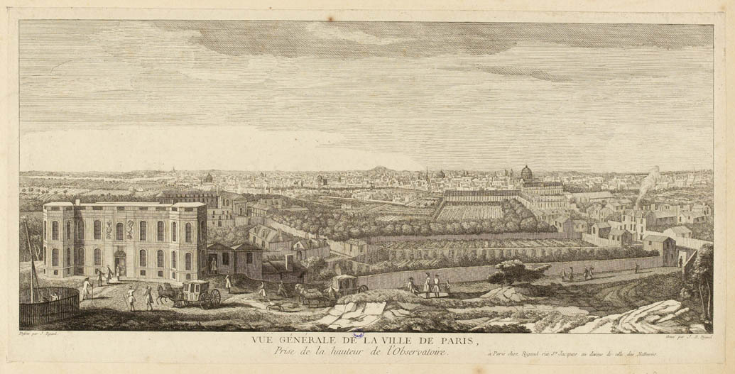 Vista general de la Ciudad de París desde el Observatorio