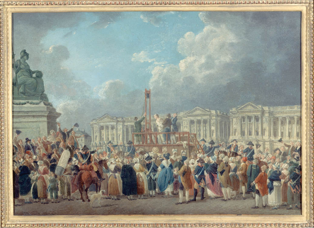 A Capital Execution on the Place de la Révolution (currently the Place de la Concorde)