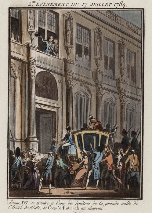 The Arrival of Louis-Philippe at the Place de L'Hôtel de Ville on July