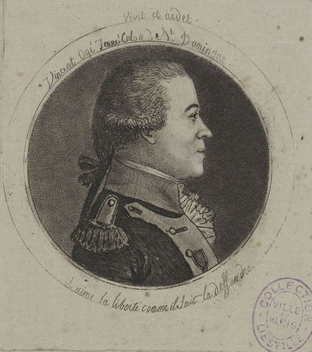 Portrait of Vincent Ogé, Young Colonist from Saint-Domingue