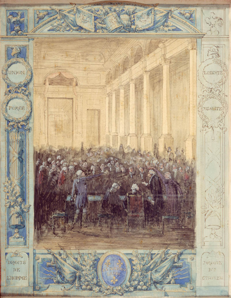 Jean Sylvain Bailly proclamato sindaco di Parigi nel 1789