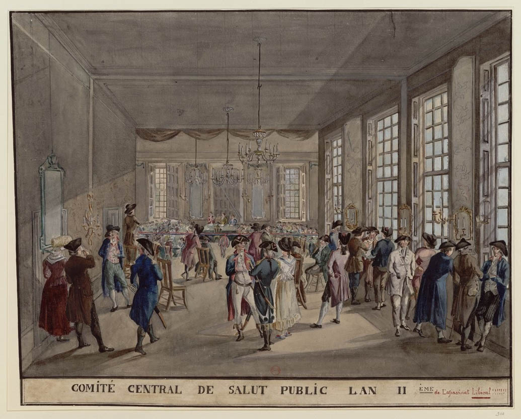 Comitato centrale di Salute pubblica, L'anno II de l'Assassinio Liberale, fine del XVIII secolo