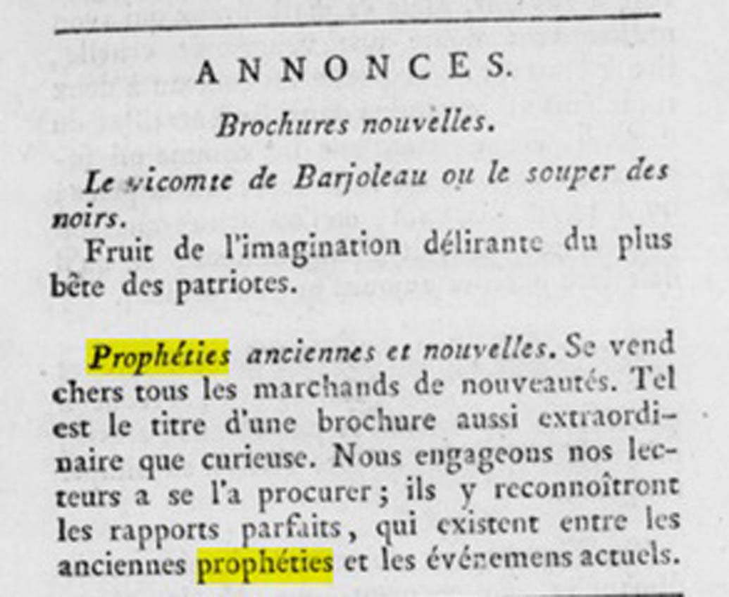 The Journal Général de la Cour et de la Ville, October 1, 1791, p. 8