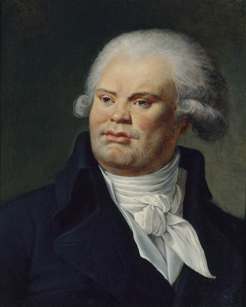 Porträt von Georges Danton (1759-1794), französischer Redner und Politiker
