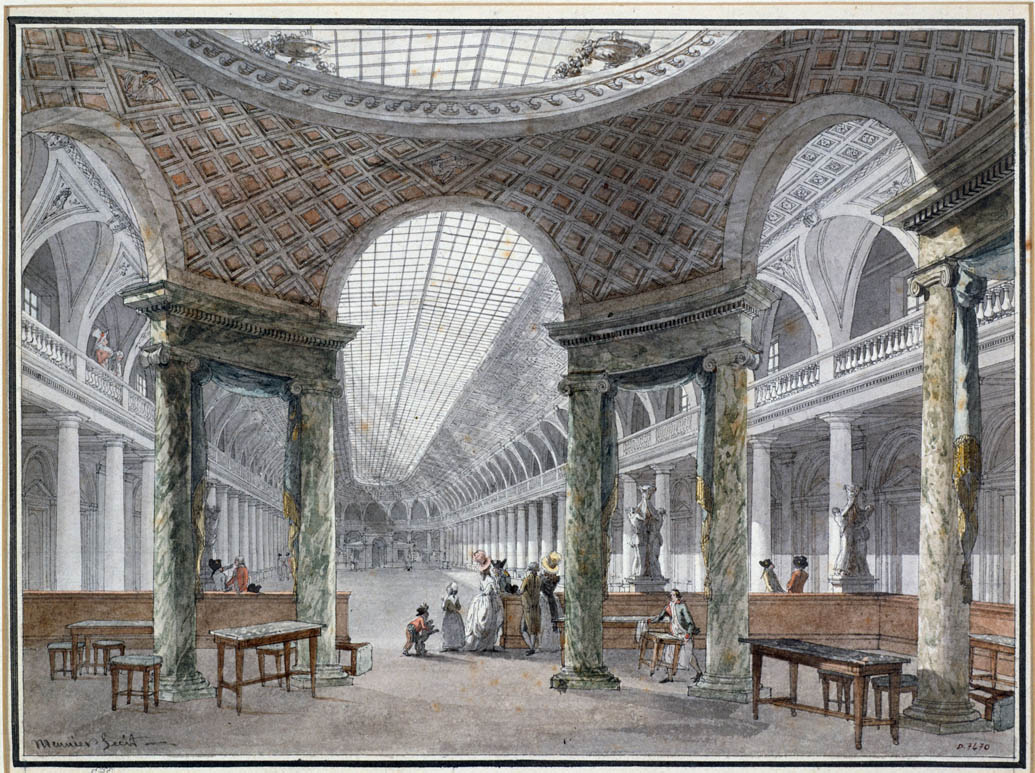 The Semi-Underground Arena in the Palais-Royal, Interior View