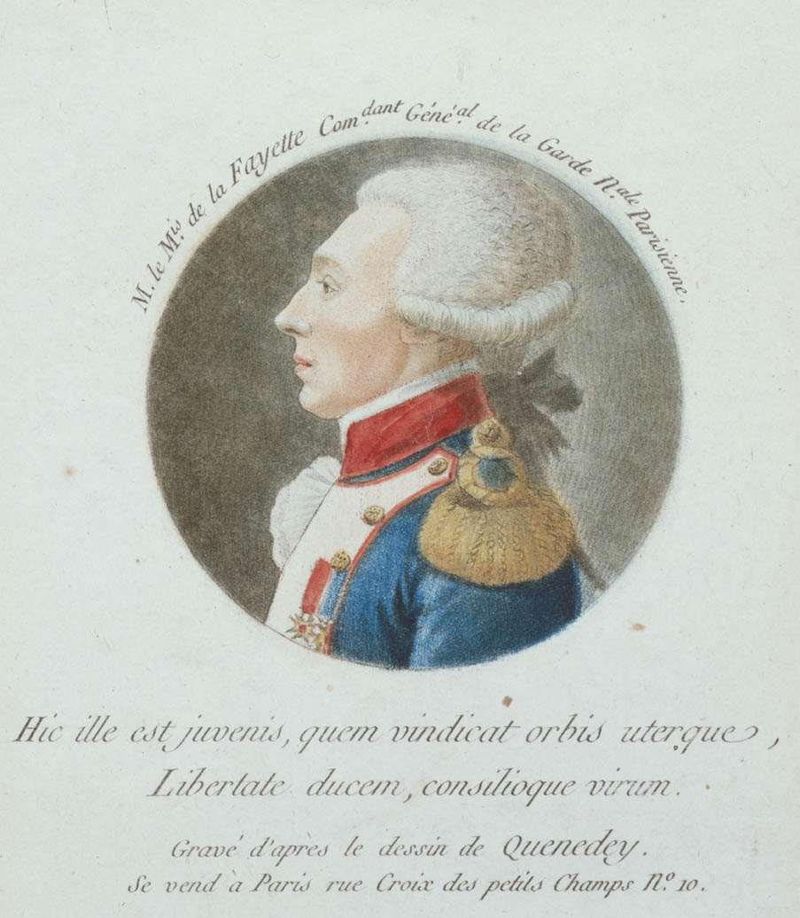 Portrait of Monsieur Marquis de La Fayette