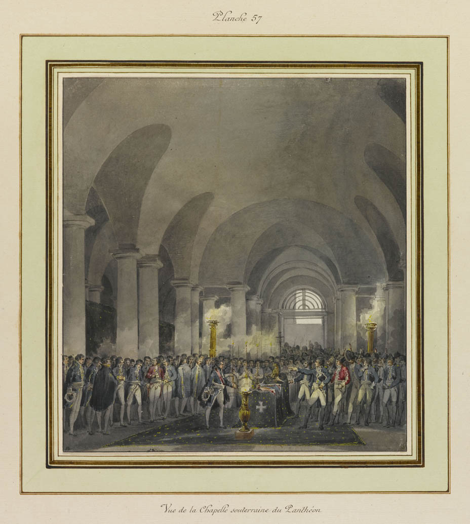 Vista sulla Cappella sotterranea del pantheon