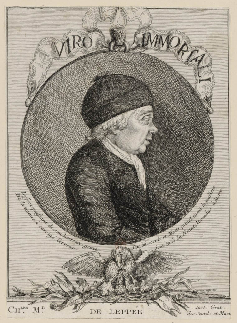 Charles-Michel de l’Epée (1721-1789), gibt gratis Unterricht für Taubstumme
