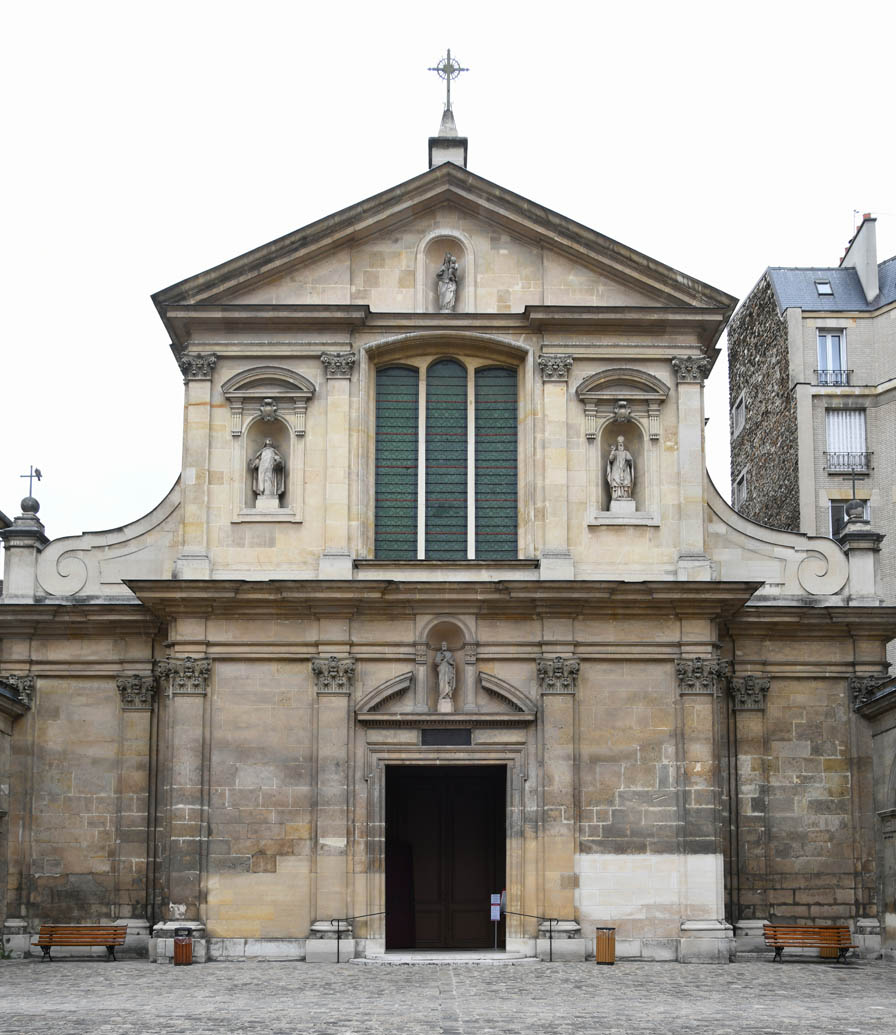 Façade of the Saint-Joseph-des-Carmes Church