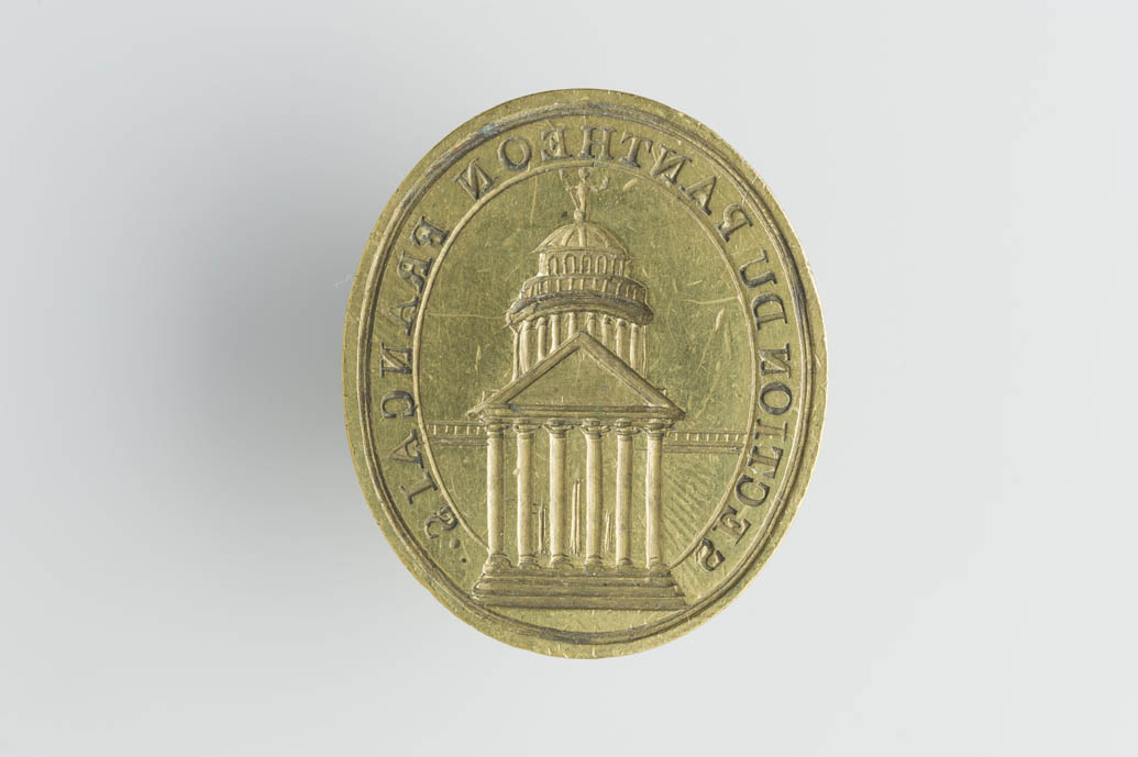 Panthéon-Français Section, French Revolution, brass seal