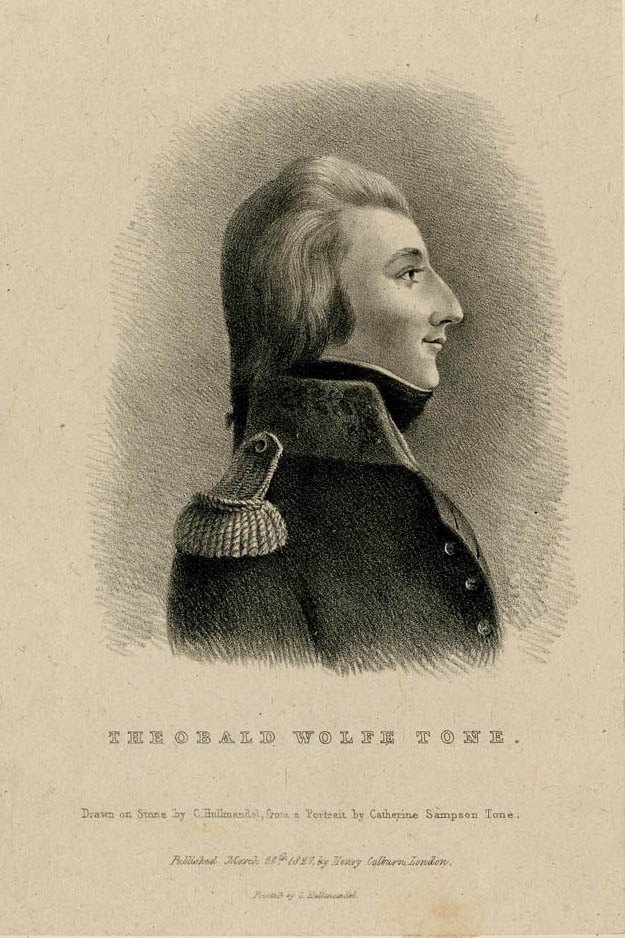 Catherine Anne Wolfe Tone (in the style of), Portrait of Theobald Wolfe Tone