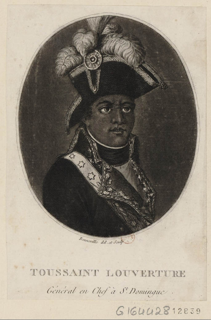 François Bonneville, Toussaint Louverture: Comandante in capo a Santo Domingo