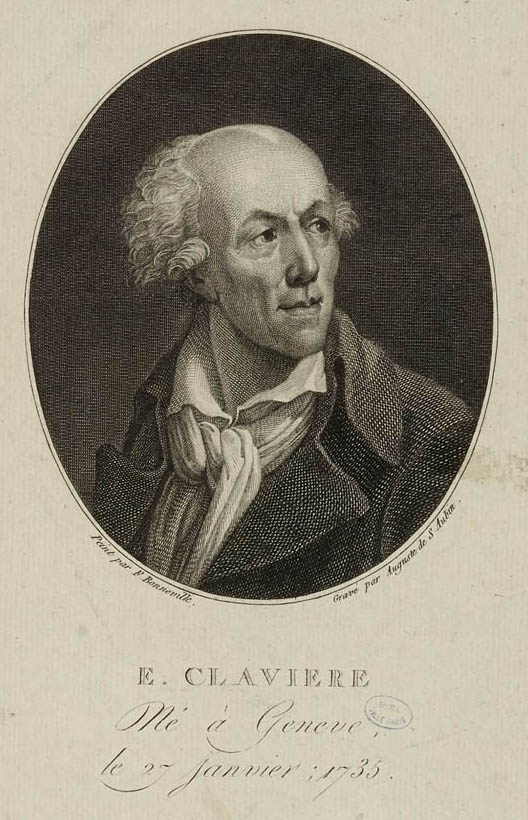 Portrait d'Étienne Clavière (1735-1793), financier et homme politique