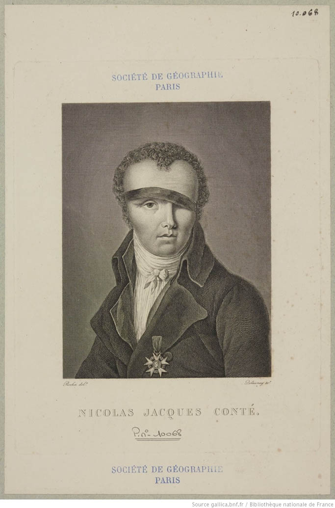Portrait de Nicolas-Jacques Conté (1755-1805), physicien et chimiste