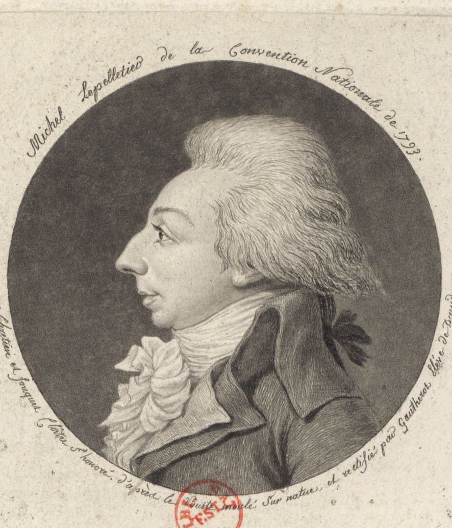 Louis Michel Lepelletier, Marquis de Saint-Fargeau (1760-1793), Politiker und Jurist