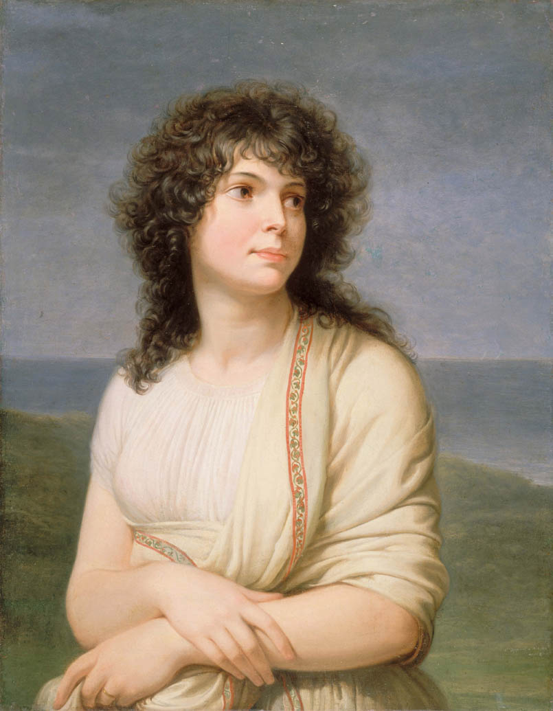 Porträt von Madame Hamelin, geborene Fortunée Lormier-Lagrave (1776-1851), spirituelle Frau