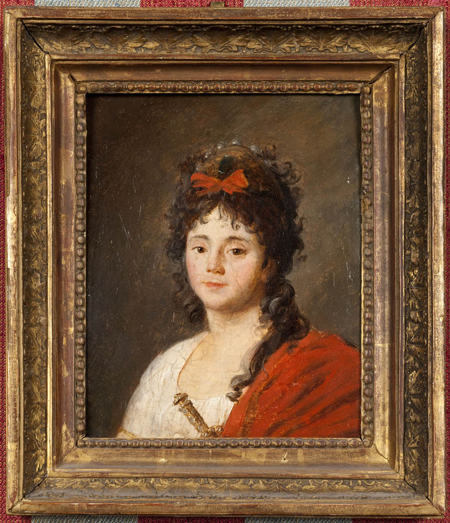 Ritratto di Marie-Thérèse Davoux (1766-1818), detta Mademoiselle Maillard, cantante dell'Opera