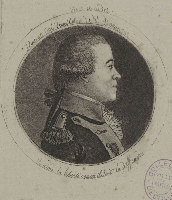 Retrato de Vincent Ogé (1755-1791), joven colono de Santo Domingo
