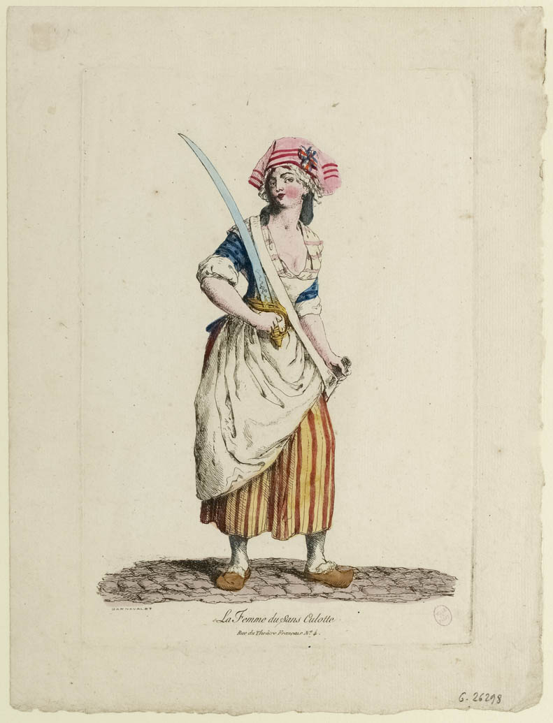 Catherine Pochetat (vers 1767- vers 1828) llamada la mujer del sans-culotte