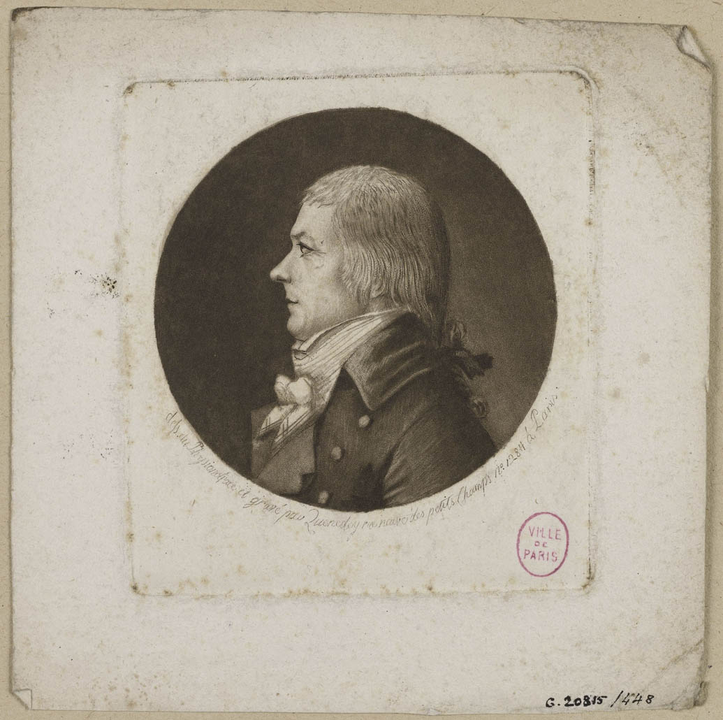 Portrait of a Man by Edmé Quenedey (1756-1830)