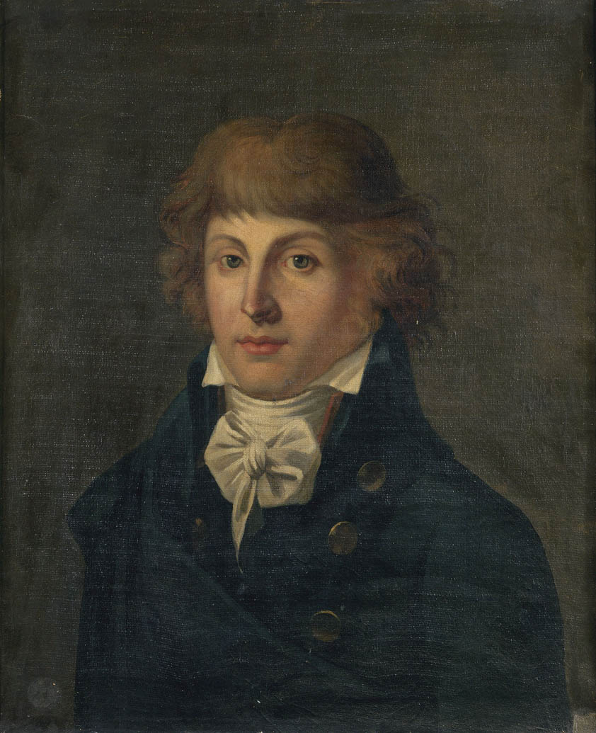 Portrait of Louis-Antoine de Saint-Just (1767-1794), Politician