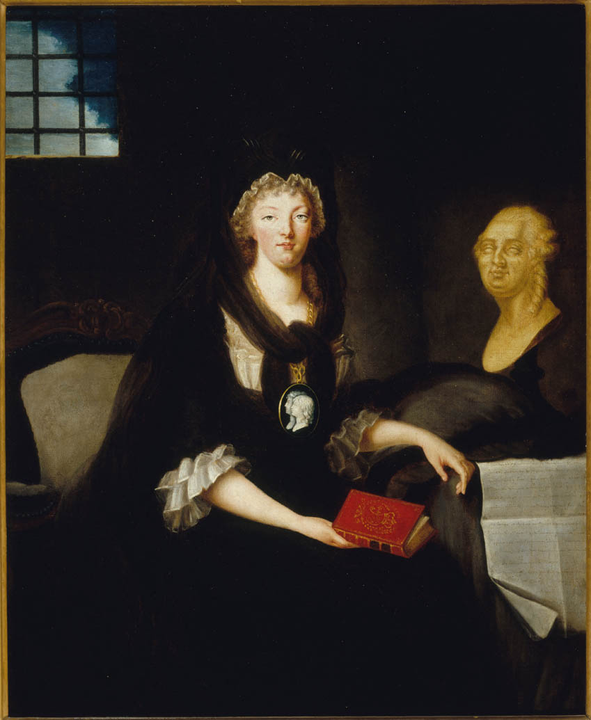 Porträt von Marie-Antoinette im Temple