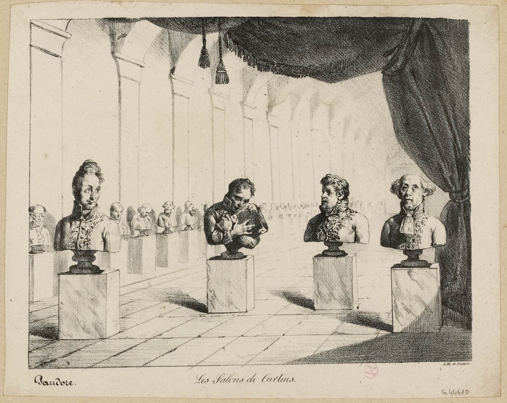 Los salones de Curtius, Carlos X y sus ministros
